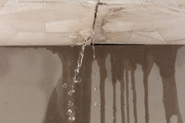 Professional Burst Pipe Cleanup technician working in McNary, AZ